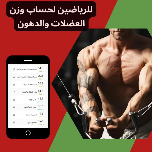 الميزان الذكي لقياس الوزن ونسبة الدهون